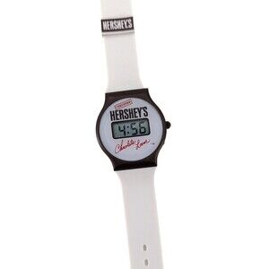 Vintage 80s Hershey's Digital Certified Hershey's Chocolate Lover Wrist Watch